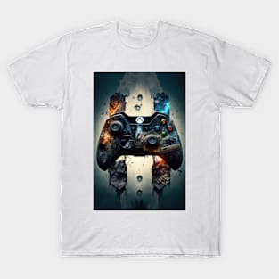 Rough gaming controller T-Shirt